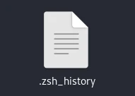 kali linux history command