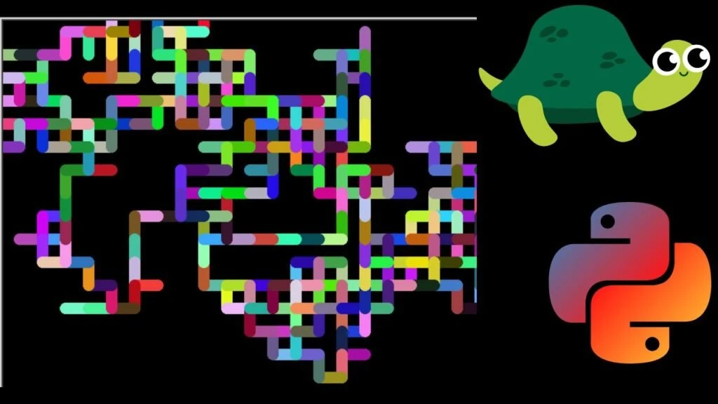 Random Walk Turtle Python